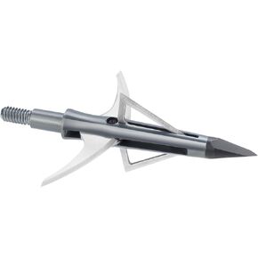 DEEPOWER 4-Blade Hybrid Mechanical Broadhead 4 Pack Bowhunting 100 Grain 2" Cutting Diameter