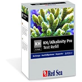 Red Sea Fish Pharm ARE21411 Reagent KH/Alkalinity Pro Kit Refill for Aquarium, 75 Tests