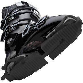 Ski Boot Traction Cleats - (Adult & Youth Sizes, Classic Version) - Adjustable Comfort Soles for Protection While Walking in Skiing Boots, for Men, Women, & Youth