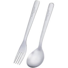 iBasingo Titanium Camping Fork Lightweight Cutlery Ti1069T in Saudi Arabia