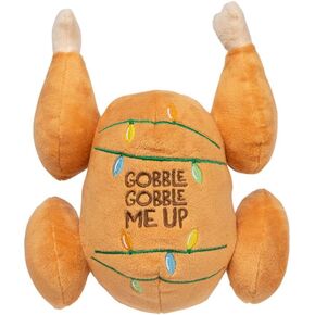 Fuzzyard Gobble Gobble Me Up Turkey Festive Holiday Plush Dog Toy