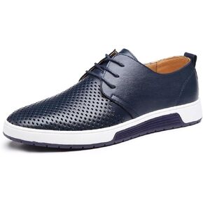 BSROT Men's Casual Oxford Shoes Lace-up Dress Shoes Comfortable Fashion Sneakers