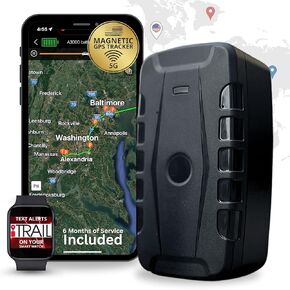 Magnetic GPS Tracker with 6-Month Tracking Service - Ultra-Strong Magnets, Hidden, Long Battery Life, Weatherproof - StealthMag Pro by Discover It