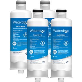 Waterdrop DA97-17376B Replacement for Samsung HAF-QIN/EXP, DA97-08006C, RF28R7201SR, RF28R7351SG, WD-F45, Refrigerator Water Filter, 2 Filters