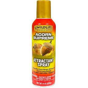 Wildlife Research Center - Deer Attractant Spray - Powerful Whitetail Deer Attractant & Big Game Food Scent - Long-Range Attraction Formula - 8 oz