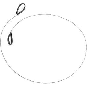Wire Saw, Stainless Steel Rope Saw Lightweight Cable Saw Portable String Saw Durable Wire Saw for Cutting Wood Multipurpose Pocket Chainsaw