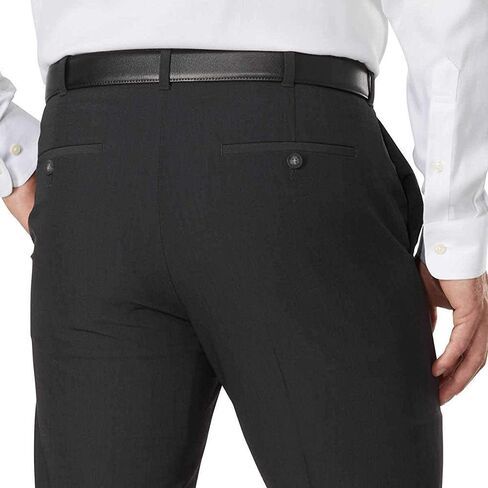 IZOD Men's Performance Stretch Straight Dress Pant in Kuwait