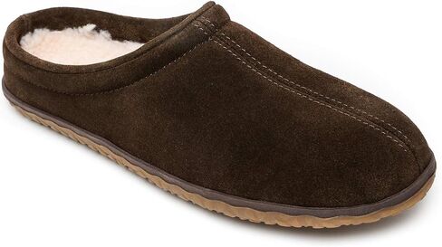 Minnetonka Men's Taylor Suede Indoor and Outdoor Slippers in Saudi Arabia