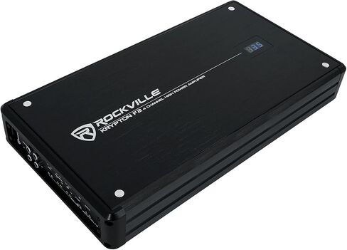 Rockville KRYPTON F2 2400w Peak/600w RMS 4 Channel Amplifier Car Stereo Amp in Saudi Arabia