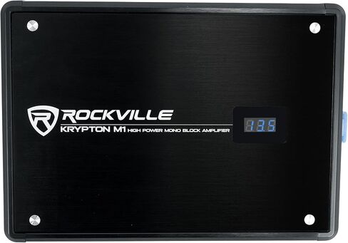 Rockville KRYPTON F2 2400w Peak/600w RMS 4 Channel Amplifier Car Stereo Amp in Saudi Arabia