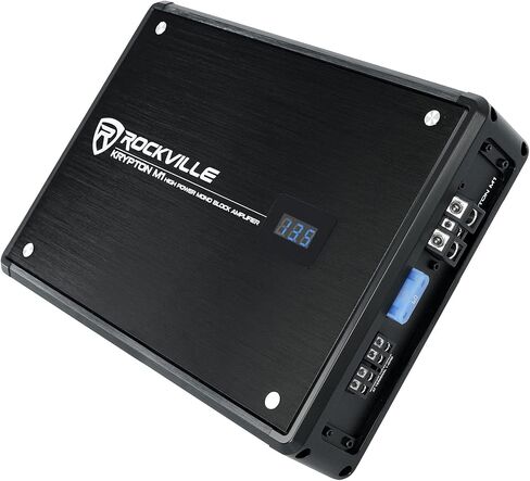 Rockville KRYPTON F2 2400w Peak/600w RMS 4 Channel Amplifier Car Stereo Amp in Saudi Arabia