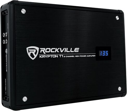 روكفيل كريبتون F2 2400 وات الذروة/600 وات RMS 4 قنوات مكبر صوت ستيريو للسيارة in Kuwait