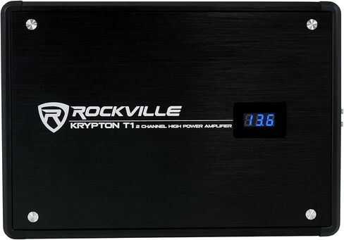 روكفيل كريبتون F2 2400 وات الذروة/600 وات RMS 4 قنوات مكبر صوت ستيريو للسيارة in Kuwait