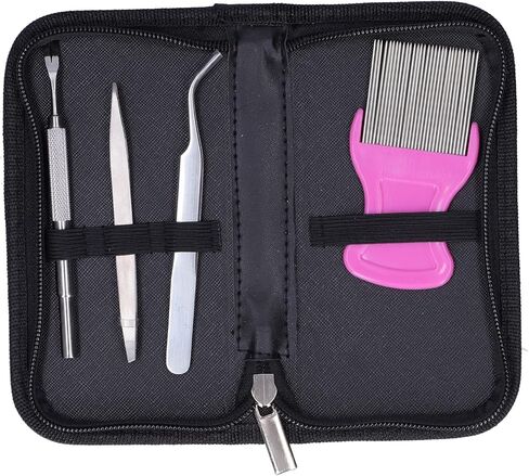 ملاقط، أداة إزالة الحيوانات الأليفة طويلة الأمد، مشبك برغوث الحيوانات الأليفة عالي التحمل، مشبك قمل برغوث القطط in Kuwait