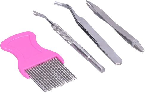 ملاقط، أداة إزالة الحيوانات الأليفة طويلة الأمد، مشبك برغوث الحيوانات الأليفة عالي التحمل، مشبك قمل برغوث القطط in Kuwait