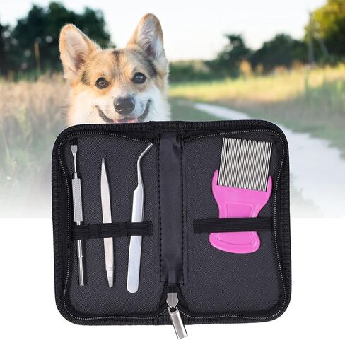 ملاقط، أداة إزالة الحيوانات الأليفة طويلة الأمد، مشبك برغوث الحيوانات الأليفة عالي التحمل، مشبك قمل برغوث القطط in Kuwait