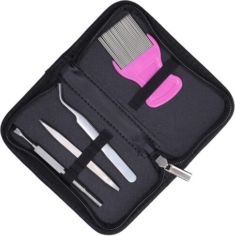 ملاقط، أداة إزالة الحيوانات الأليفة طويلة الأمد، مشبك برغوث الحيوانات الأليفة عالي التحمل، مشبك قمل برغوث القطط in Kuwait