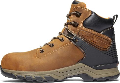 Timberland PRO Men's Hypercharge 6 Inch Composite Safety Toe Waterproof Industrial Work Boot, Black Full Grain Leather, 11.5 in Saudi Arabia