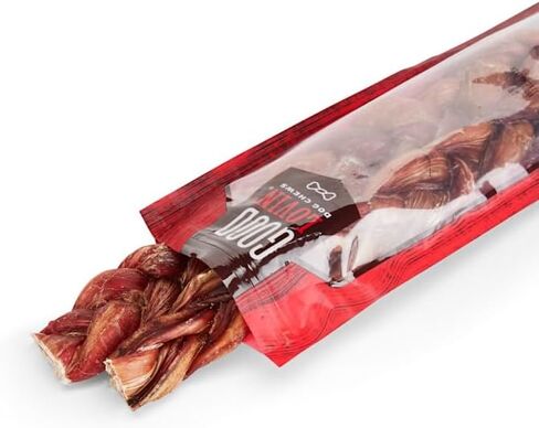 Good Lovin' Braided Bully Stick Dog Chew 2.4 oz. Count of 3 in Saudi Arabia