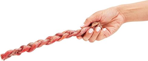 Good Lovin' Braided Bully Stick Dog Chew 2.4 oz. Count of 3 in Saudi Arabia