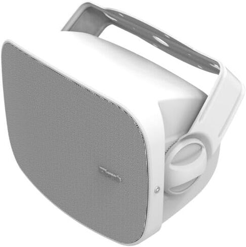 مكبر صوت Klipsch RSM-400 داخلي/خارجي، أبيض (زوج) - مكبرات صوت ثنائية الاتجاه مناسبة لجميع الأحوال الجوية - مكبر صوت IMG مقاس 4 بوصات ومكبر صوت على شكل قبة من التيتانيوم مقاس 75 بوصة in Kuwait