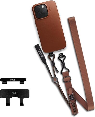 MOFT Phone Lanyard Crossbody, Universal Cell Phone Strap, Adjustable Long Cell Phone Neck Lanyard with Two Phone Tether Tabs, Detachable Phone Leash Compatible with Most Smartphones, Navy Blue in Saudi Arabia