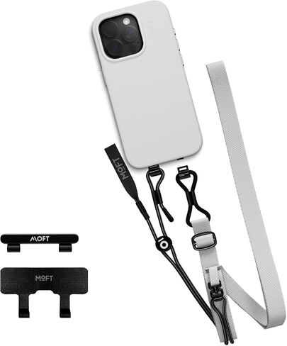 MOFT Phone Lanyard Crossbody, Universal Cell Phone Strap, Adjustable Long Cell Phone Neck Lanyard with Two Phone Tether Tabs, Detachable Phone Leash Compatible with Most Smartphones, Navy Blue in Saudi Arabia
