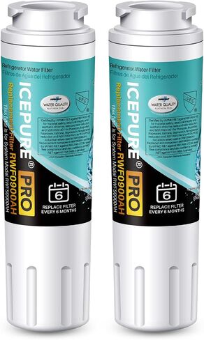 ICEPURE PRO UKF8001 NSF401&473&53&42 Certified Replacement Everydrop EDR4RXD1, Filter 4, Maytag UKF8001AXX UKF8001P, Whirlpool 4396395 WF-UKF8001 FMM-2 MPF15090 SGF-M9 Refrigerator Water Filter 1PACK in Saudi Arabia