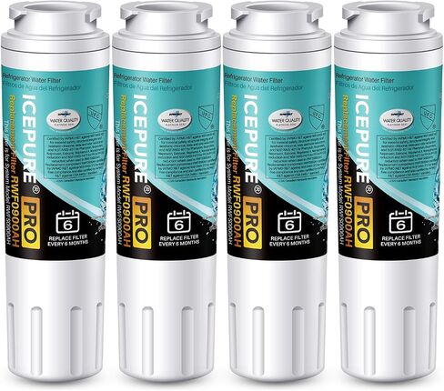 ICEPURE PRO UKF8001 NSF401&473&53&42 Certified Replacement Everydrop EDR4RXD1, Filter 4, Maytag UKF8001AXX UKF8001P, Whirlpool 4396395 WF-UKF8001 FMM-2 MPF15090 SGF-M9 Refrigerator Water Filter 1PACK in Saudi Arabia