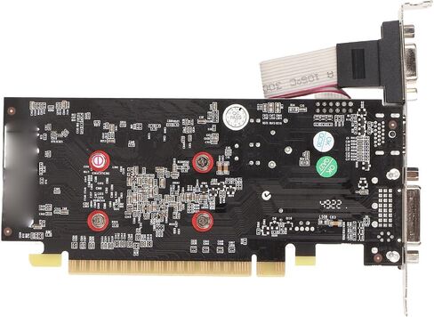 بطاقة رسومات VBESTLIFE GT730 سعة 4 جيجابايت، GDDR3، 128 بت، 650/5000 ميجاهرتز، بطاقة فيديو منخفضة للكمبيوتر المكتبي مع مروحة تبريد (GT730 4GB GDDR3)، VBESTLIFEkbixfont6g-11 in Saudi Arabia