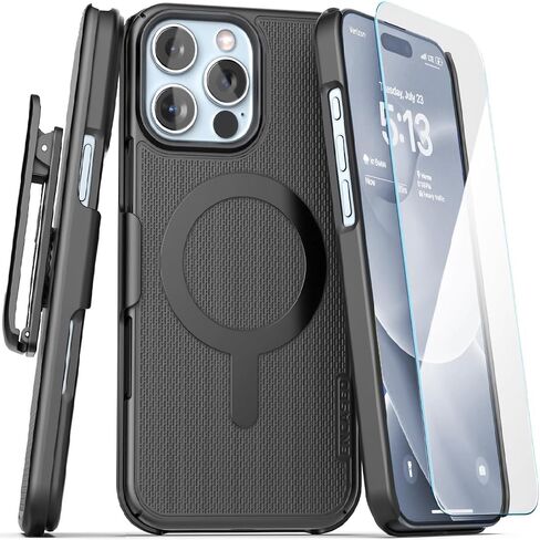 Encased Belt Clip Case for iPhone 16 Pro - Compatible with MagSafe, Ultra-Thin Phone Holster (Magnetic Slimline Series) in Saudi Arabia