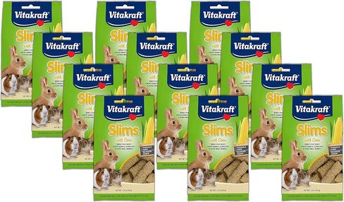 فيتاكرافت 12 عبوة من حلوى الأرانب مع الذرة، 1.76 أونصة لكل منها، بدون إضافة سكر in Kuwait