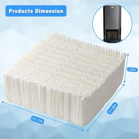 TOMOON 1043 Super Wick Humidifier Filter,Replacement for Essick Air Aircare 831000 EP9500 EP9800 836000HB and Spacesaver 800 8000 Series Humidifier(2PACK) in Saudi Arabia