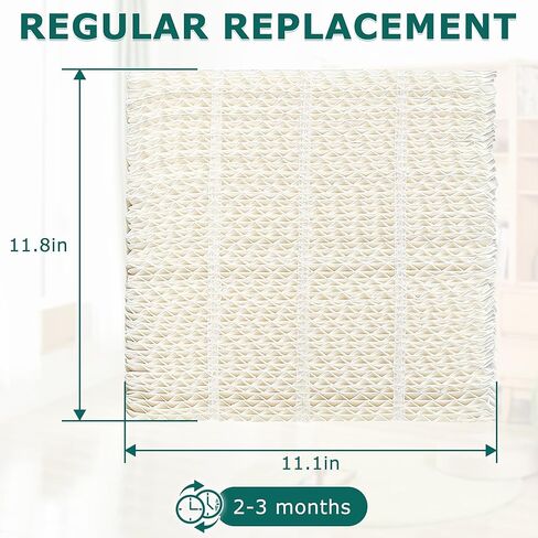 TOMOON 1043 Super Wick Humidifier Filter,Replacement for Essick Air Aircare 831000 EP9500 EP9800 836000HB and Spacesaver 800 8000 Series Humidifier(2PACK) in Saudi Arabia