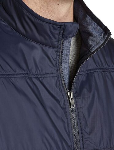 Cutter & Buck Men's Moisture Wicking Drytec Heathered Stealth Full Zip Jacket in Saudi Arabia