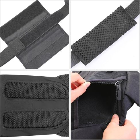 GFIRE Tactical Vest Breathable Adjustable Modular Paintball Vest with Removable Pouch, Lightweight Vest Outdoor Training in Saudi Arabia