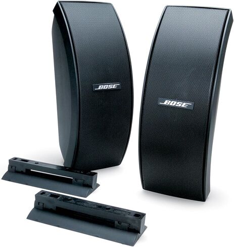 سماعات Bose 151 SE البيئية، مكبرات صوت أنيقة للاستخدام الخارجي. مكبرات صوت ستيريو خارجية تمتزج بسهولة مع بيئتك - أبيض (متجدد) in Saudi Arabia
