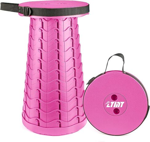 FoldingStool Colorful Stool Body Portable Collapsible Stool Seat Max Load Capacity 397lbs, Telescopic Folding Stools Retractable Stools for Adults Kids Camping Hiking Travel Outdoor BBQ in Saudi Arabia