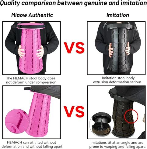 FoldingStool Colorful Stool Body Portable Collapsible Stool Seat Max Load Capacity 397lbs, Telescopic Folding Stools Retractable Stools for Adults Kids Camping Hiking Travel Outdoor BBQ in Saudi Arabia