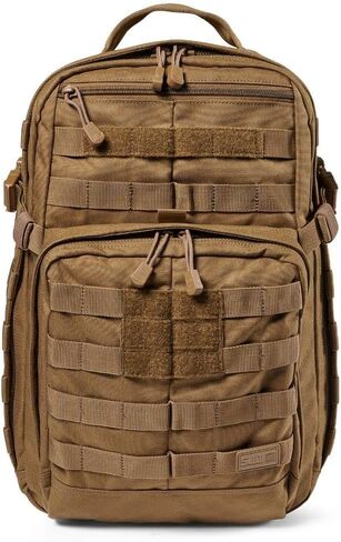 حقيبة ظهر تكتيكية 5.11، حقيبة ظهر RUSH 12 2.0 Military Survival Molle مع حجرة كمبيوتر محمول، 24 لتر، طراز 56561ABR/56562ABR in Kuwait