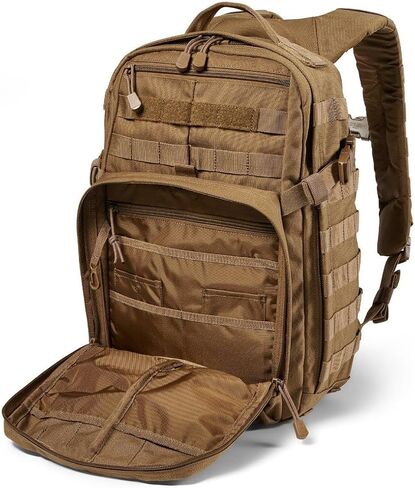 حقيبة ظهر تكتيكية 5.11، حقيبة ظهر RUSH 12 2.0 Military Survival Molle مع حجرة كمبيوتر محمول، 24 لتر، طراز 56561ABR/56562ABR in Kuwait