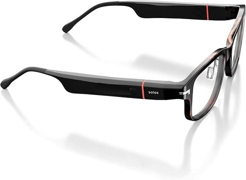 SOLOS Smart Glasses AirGo™ 3 Argon 7 | Shiny Havana | Powered by ChatGPT | Stereo Speakers | Blue Light Blocking | Bluetooth | USB C Charging | Compatible with iOS and Android in Saudi Arabia