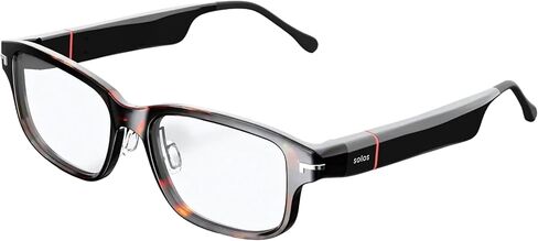 SOLOS Smart Glasses AirGo™ 3 Argon 7 | Shiny Havana | Powered by ChatGPT | Stereo Speakers | Blue Light Blocking | Bluetooth | USB C Charging | Compatible with iOS and Android in Saudi Arabia