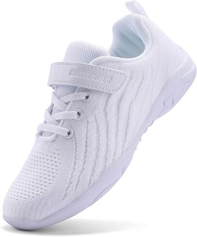 Girls White Cheerleading Shoes Lightweight Competition Tennis Shoes Women Hip Hop Gymnastics Dance Sneakers | High-performance Competition Cheerleading Shoes Designed for Girls Perfect for Stunting Tumbling and Athletic Practice in Saudi Arabia
