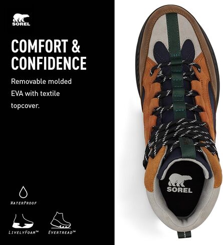 حذاء SOREL الرجالي Mac Hill Lite Rush المقاوم للماء in Kuwait