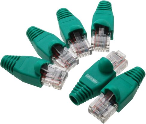 CablesOnline 6-Pack 10/100 4-Pair Ethernet Green Loopback Plugs, TS-UL02-6 in Kuwait