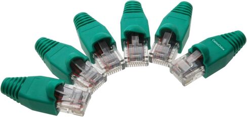 CablesOnline 6-Pack 10/100 4-Pair Ethernet Green Loopback Plugs, TS-UL02-6 in Kuwait