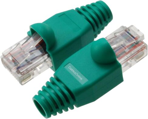 CablesOnline 6-Pack 10/100 4-Pair Ethernet Green Loopback Plugs, TS-UL02-6 in Kuwait