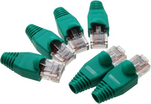 CablesOnline 6-Pack 10/100 4-Pair Ethernet Green Loopback Plugs, TS-UL02-6 in Kuwait