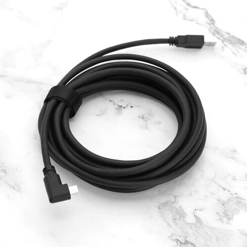 eMagTech 5M USB 3.2 to Type-C Gen1 VR Link Streaming Cable Connects to VR Glasses Compatible with Oculus Quest 1/ Quest 2 for PC and VR Headset in Saudi Arabia